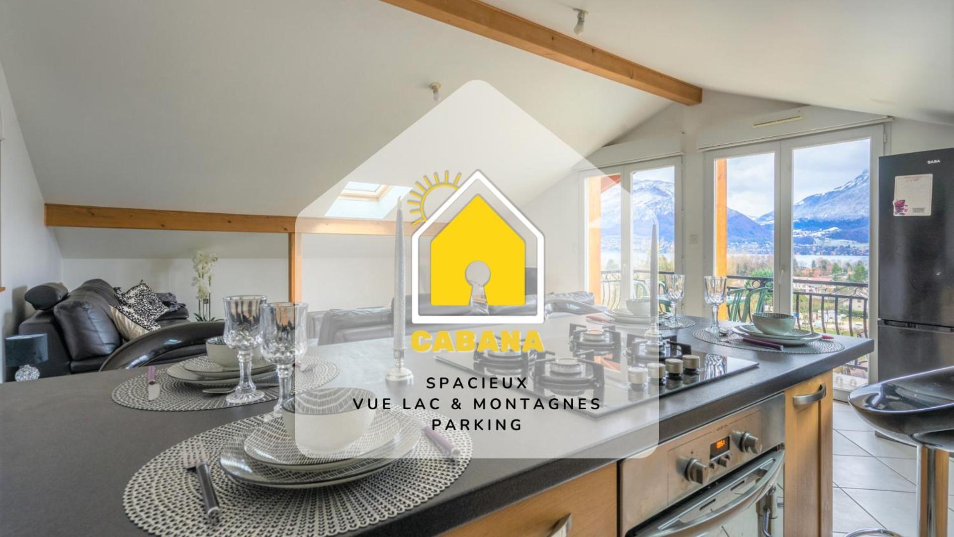 Apartment & Panorama Annecy -parking & Terrasse *